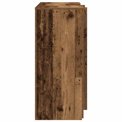 vidaXL Empfangstheke Altholz-Optik 135x50x103,5 cm Holzwerkstoff