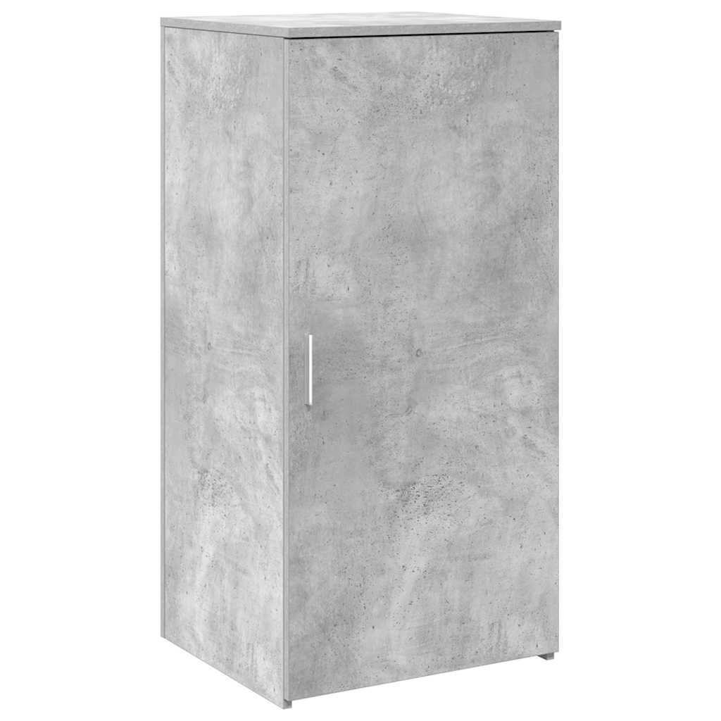 vidaXL Empfangstheke Betongrau 155x50x103,5 cm Holzwerkstoff
