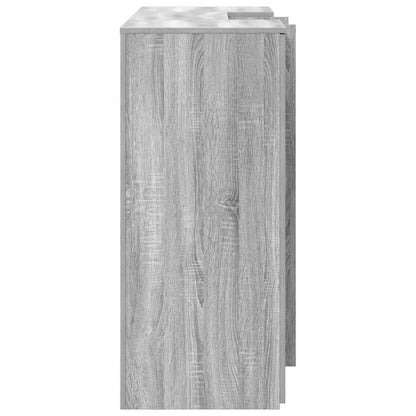 vidaXL Empfangstheke Grau Sonoma 155x50x103,5 cm Holzwerkstoff