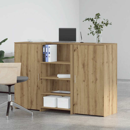 vidaXL Comptoir de réception Chêne artisan 155x50x103,5 cm Bois d'ingénierie