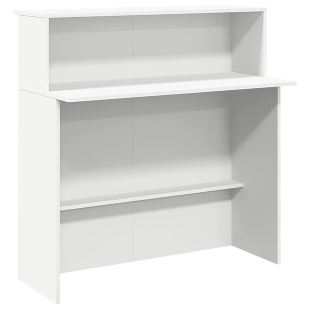 vidaXL Empfangstresen Weiß 180 x 50 x 103,5 cm Holzwerkstoff
