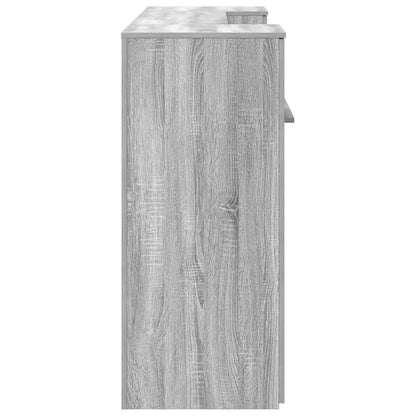 vidaXL Comptoir de réception gris Sonoma 200x50x103,5 cm en bois d'ingénierie