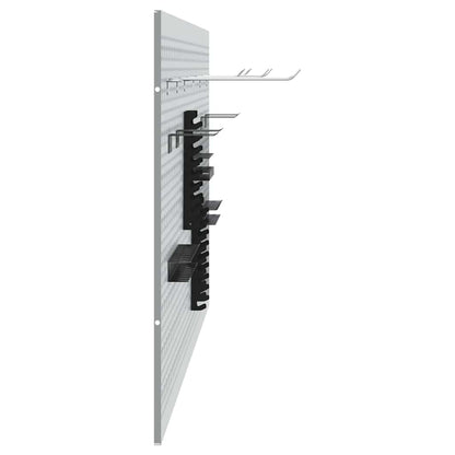 Werkzeugwandpaneel 3 pcs Grau 150 x 1 x 60 cm