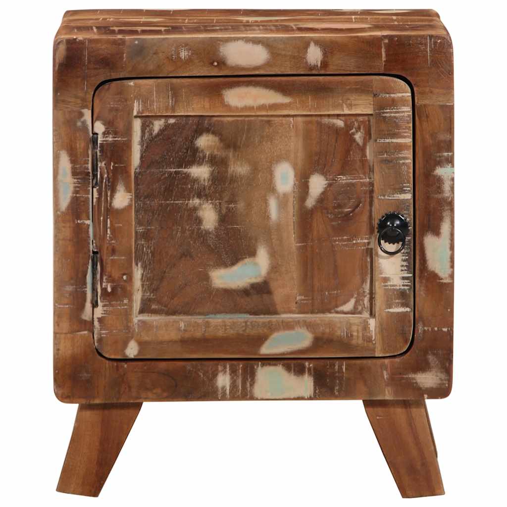 vidaXL Nachttisch 2 Stk. 40x32x46 cm Altholz Massiv