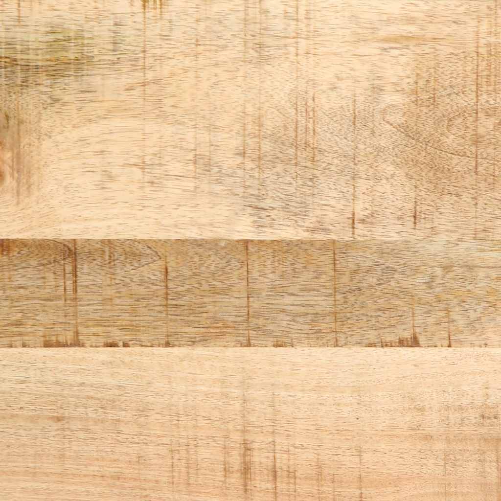 vidaXL Nachttische 2 Stk. 37x32x50 cm Raues Massivholz Mango