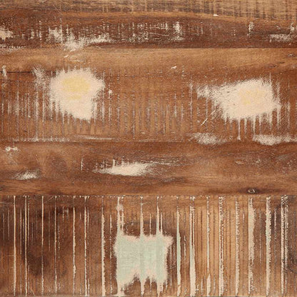 vidaXL Nachttisch 2 Stk. 37x32x50 cm Altholz Massivholz