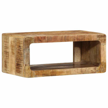 vidaXL Meuble TV avec étagère Marron 60 x 30 x 25 cm Bois de manguier massif