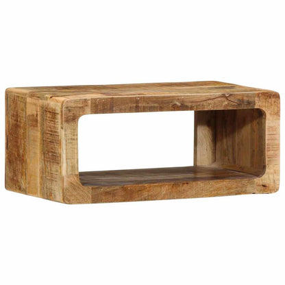 vidaXL Meuble TV avec étagère Marron 60 x 30 x 25 cm Bois de manguier massif