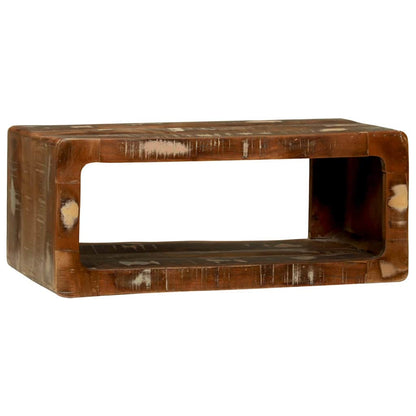 vidaXL TV-Schränk Mehrfarbig 60 x 30 x 25 cm Massivholz Altholz