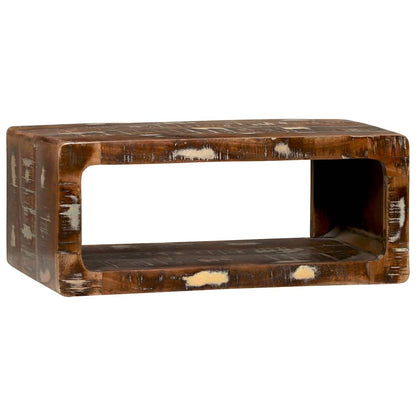 vidaXL TV-Schränk Mehrfarbig 60 x 30 x 25 cm Massivholz Altholz