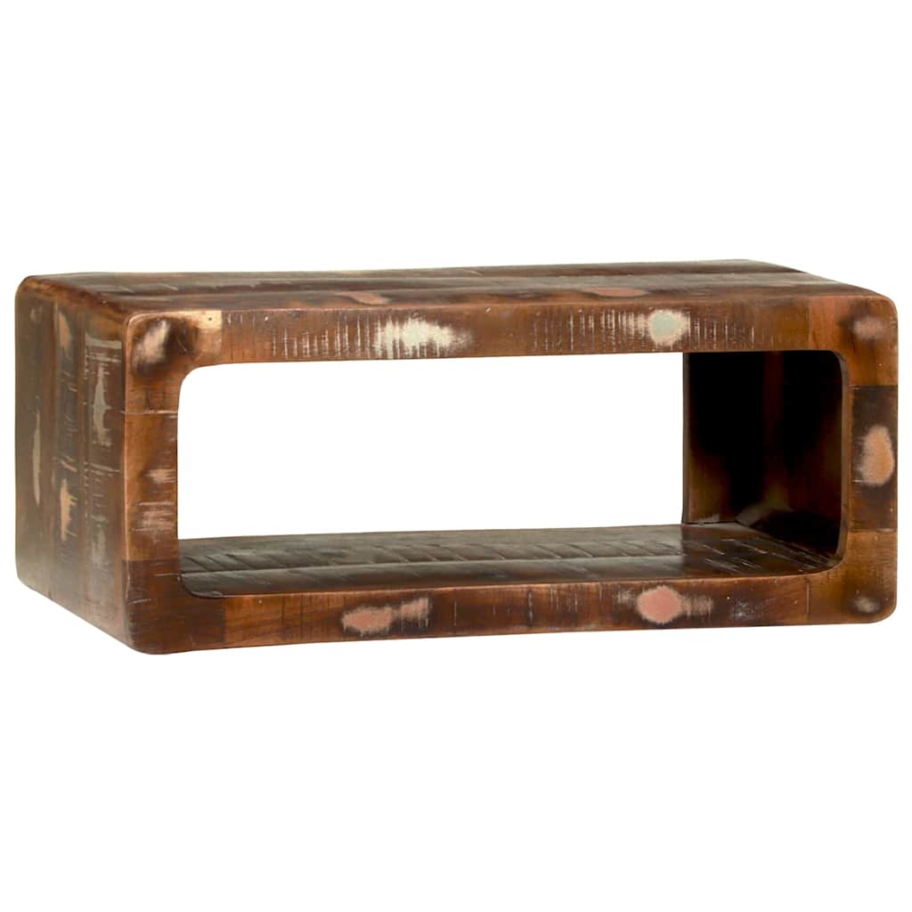 vidaXL TV-Schränk Mehrfarbig 60 x 30 x 25 cm Massivholz Altholz