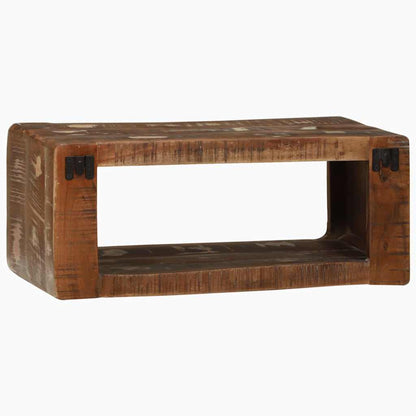 vidaXL TV-Schränk Mehrfarbig 60 x 30 x 25 cm Massivholz Altholz