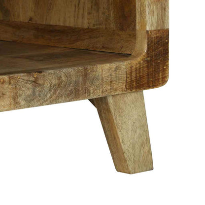 vidaXL Couchtisch Braun 50 x 50 x 35 cm Massivholz Mango