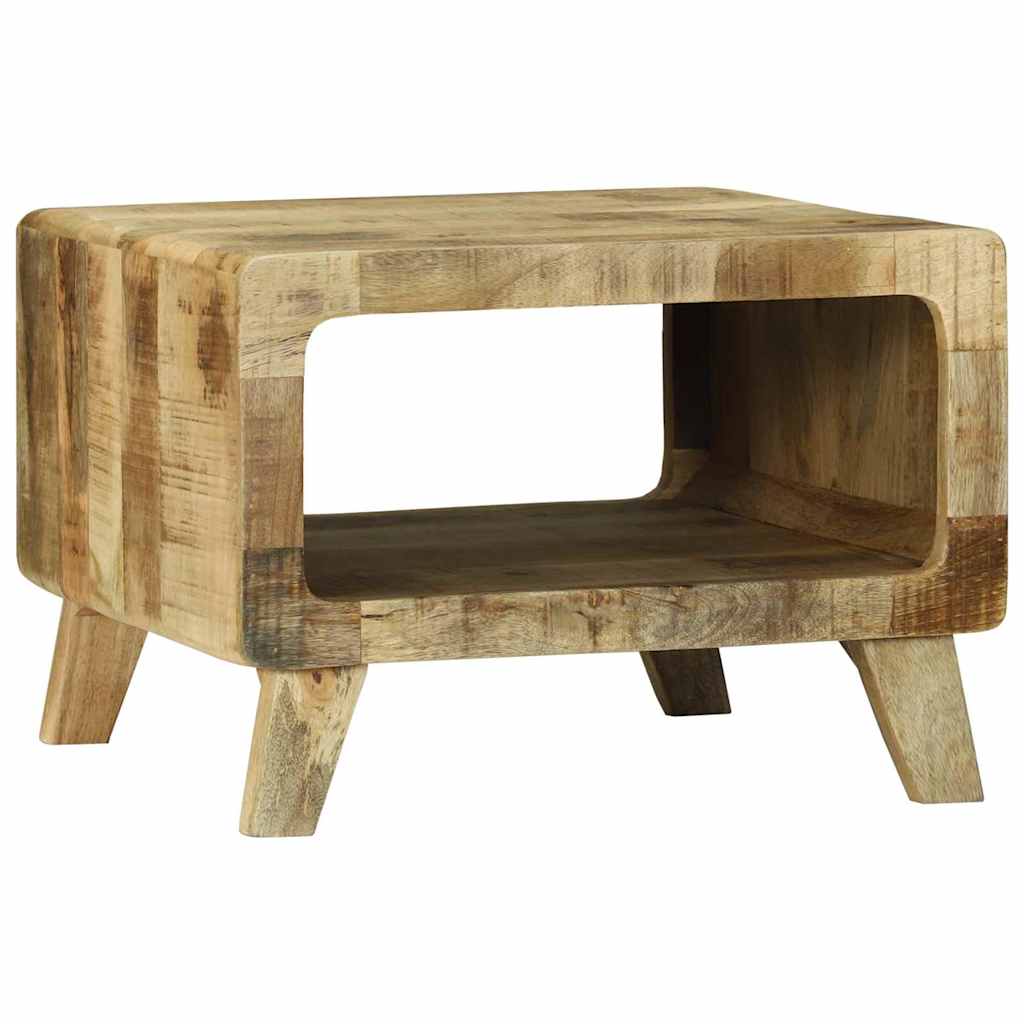 vidaXL Couchtisch Braun 50 x 50 x 35 cm Massivholz Mango