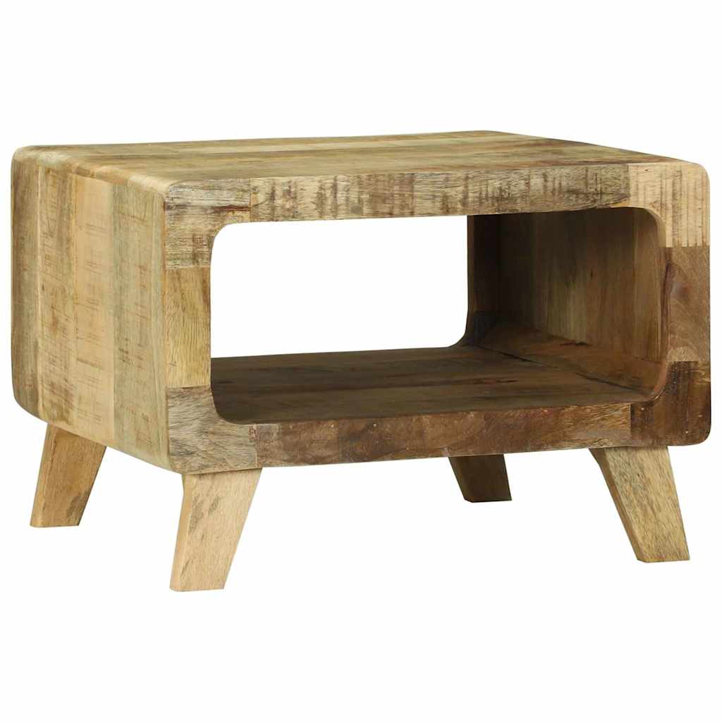 vidaXL Couchtisch Braun 50 x 50 x 35 cm Massivholz Mango