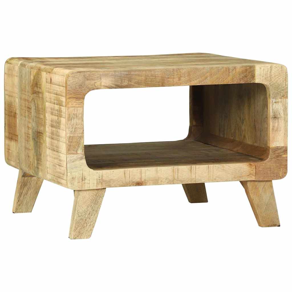 vidaXL Couchtisch Braun 50 x 50 x 35 cm Massivholz Mango