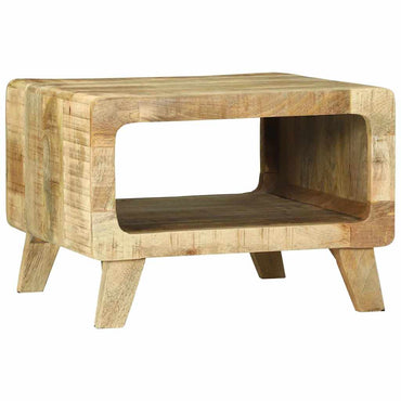 vidaXL Couchtisch Braun 50 x 50 x 35 cm Massivholz Mango
