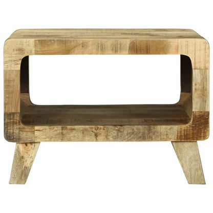 vidaXL Couchtisch Braun 50 x 50 x 35 cm Massivholz Mango