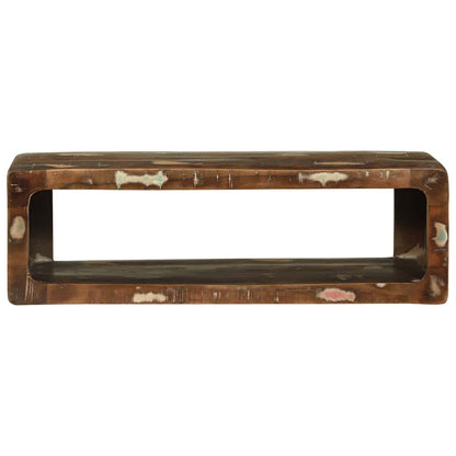 vidaXL TV-Schränk Mehrfarbig 80 x 30 x 25 cm Massivholz Altholz