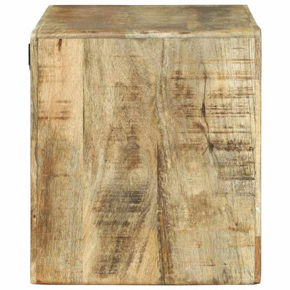 vidaXL TV-Schränk mit Regal Braun 60 x 32 x 36 cm Massivholz Mango