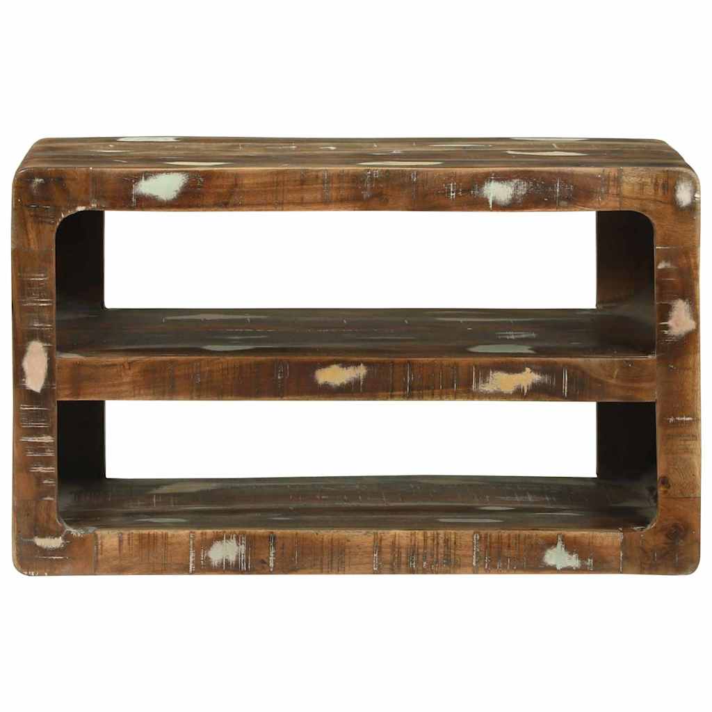 vidaXL TV-Schränk Mehrfarbig 60 x 32 x 36 cm Massivholz Altholz