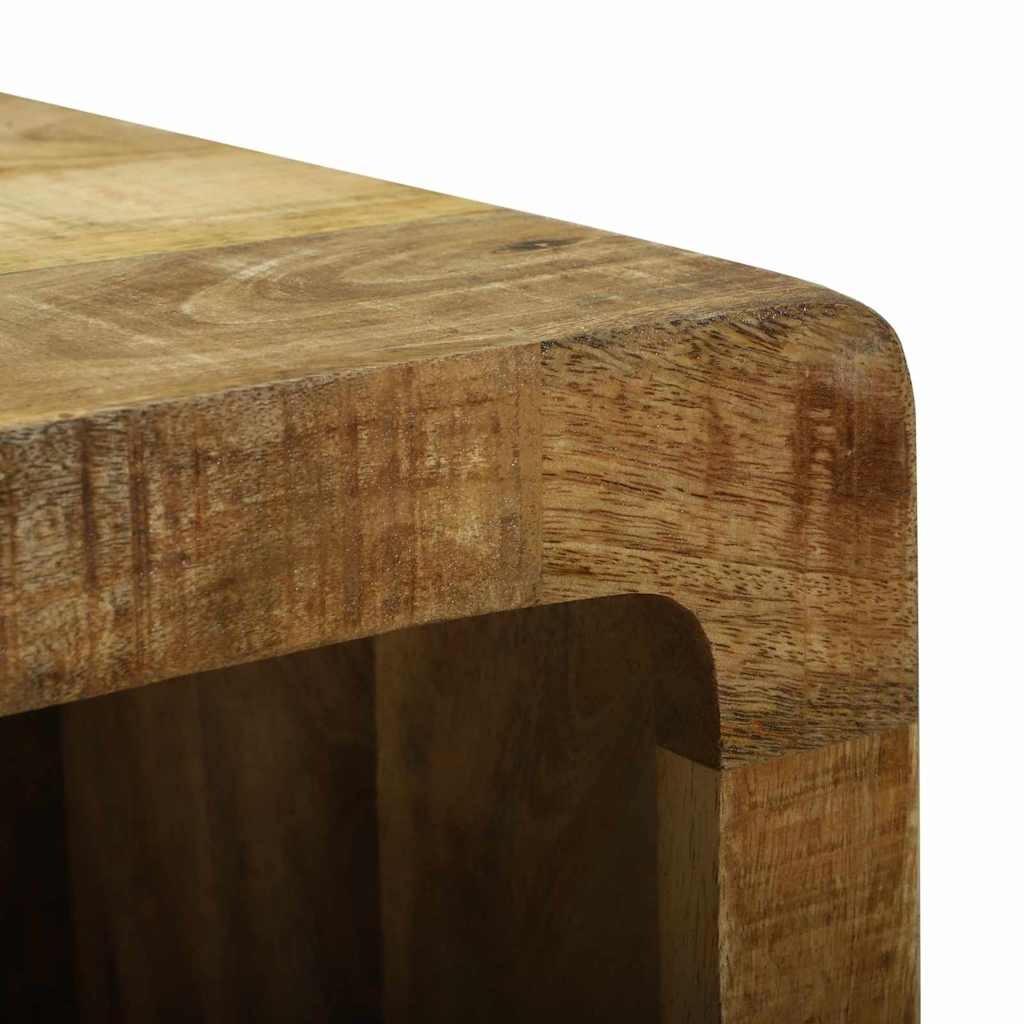 vidaXL TV-Schränk mit Regal Braun 36 x 30 x 54 cm Massivholz Mango