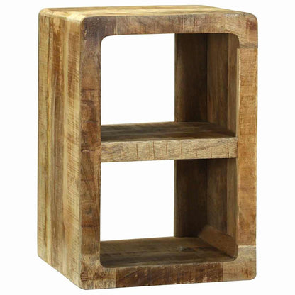 vidaXL TV-Schränk mit Regal Braun 36 x 30 x 54 cm Massivholz Mango