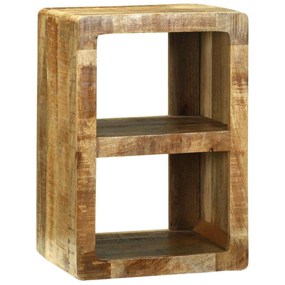 vidaXL TV-Schränk mit Regal Braun 36 x 30 x 54 cm Massivholz Mango