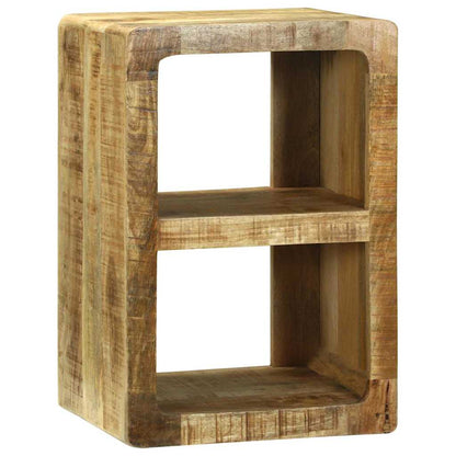 vidaXL TV-Schränk mit Regal Braun 36 x 30 x 54 cm Massivholz Mango