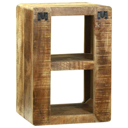 vidaXL TV-Schränk mit Regal Braun 36 x 30 x 54 cm Massivholz Mango