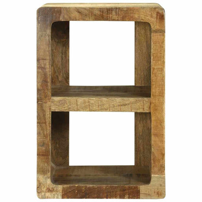 vidaXL TV-Schränk mit Regal Braun 36 x 30 x 54 cm Massivholz Mango