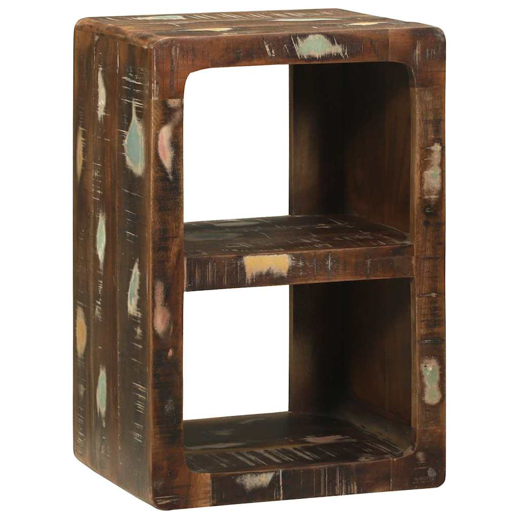 vidaXL TV-Schränk Mehrfarbig 36 x 30 x 54 cm Massivholz Altholz