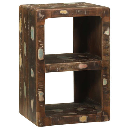 vidaXL TV-Schränk Mehrfarbig 36 x 30 x 54 cm Massivholz Altholz