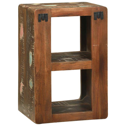 vidaXL TV-Schränk Mehrfarbig 36 x 30 x 54 cm Massivholz Altholz