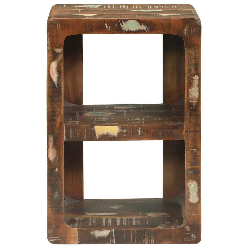 vidaXL TV-Schränk Mehrfarbig 36 x 30 x 54 cm Massivholz Altholz