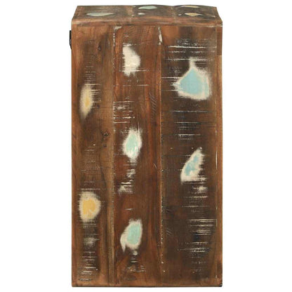 vidaXL TV-Schränk Mehrfarbig 36 x 30 x 54 cm Massivholz Altholz