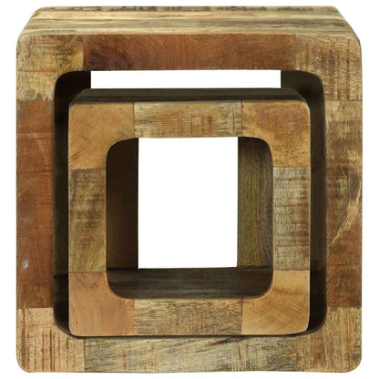 TV-Einheiten 2 pcs Braun 36 x 30 x 36 cm Massivholz Mango