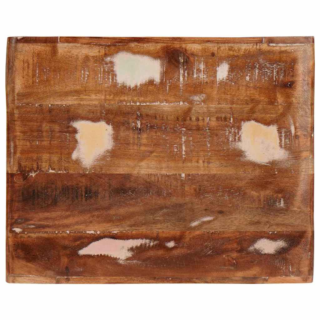 vidaXL Table d'appoint marron 40 x 32 x 46 cm Bois massif recyclé