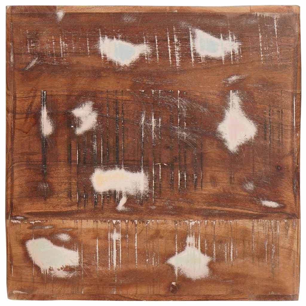 vidaXL Beistelltisch Braun 40 x 40 x 49 cm Massives upgecyceltes Holz