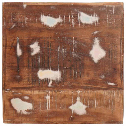 vidaXL Beistelltisch Braun 40 x 40 x 49 cm Massives upgecyceltes Holz