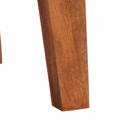 vidaXL Beistelltisch Braun 40 x 32 x 46 cm Massives upgecyceltes Holz