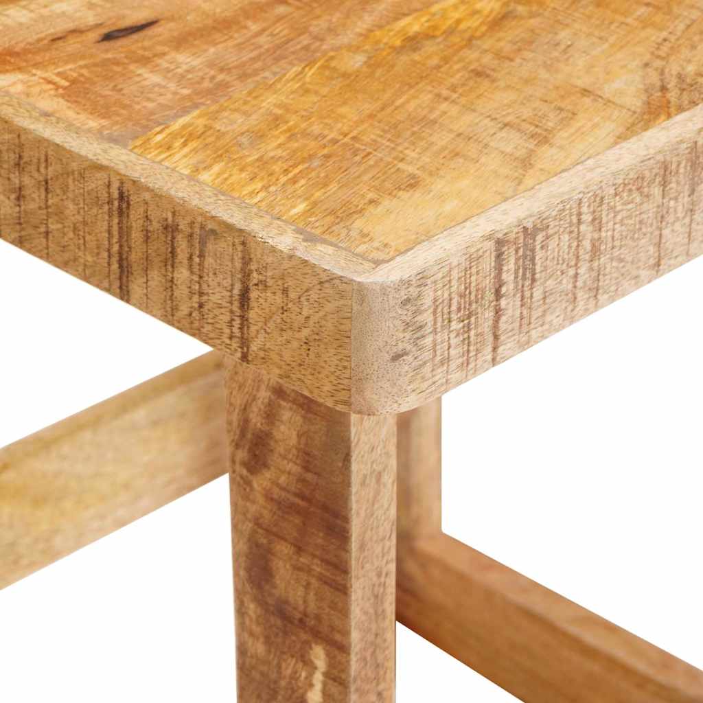 vidaXL Satztische 2 pcs Braun 46 x 46 x 45 cm Massivholz Mango