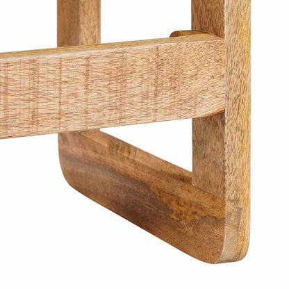 vidaXL Satztische 2 pcs Braun 46 x 46 x 45 cm Massivholz Mango