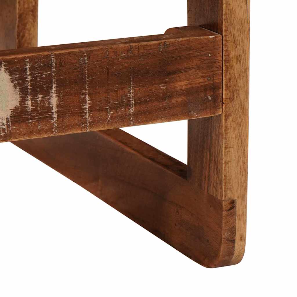 vidaXL Satztische 2 pcs 46 x 46 x 45 cm Massives upgecyceltes Holz