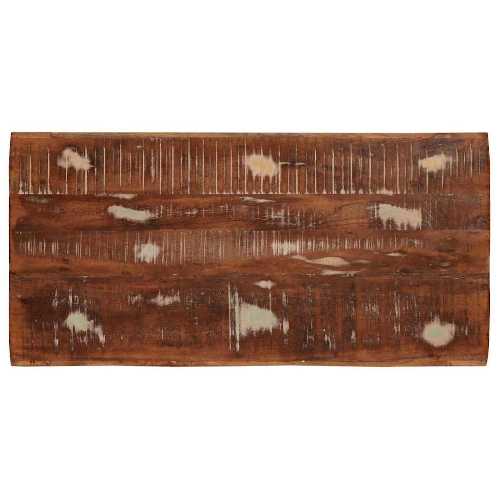 Nestingtisch 3 pcs Braun Massives upgecyceltes Holz