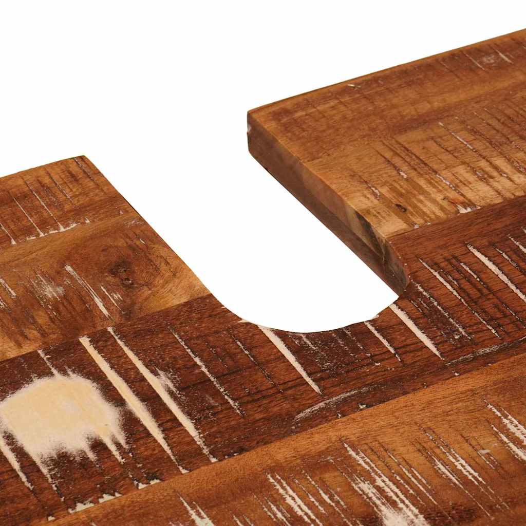 vidaXL Badezimmerschrank Massives Reclaimed Holz und Ingenieurholz