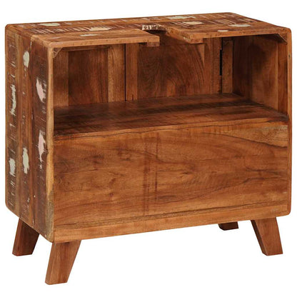 vidaXL Badezimmerschrank Massives Reclaimed Holz und Ingenieurholz
