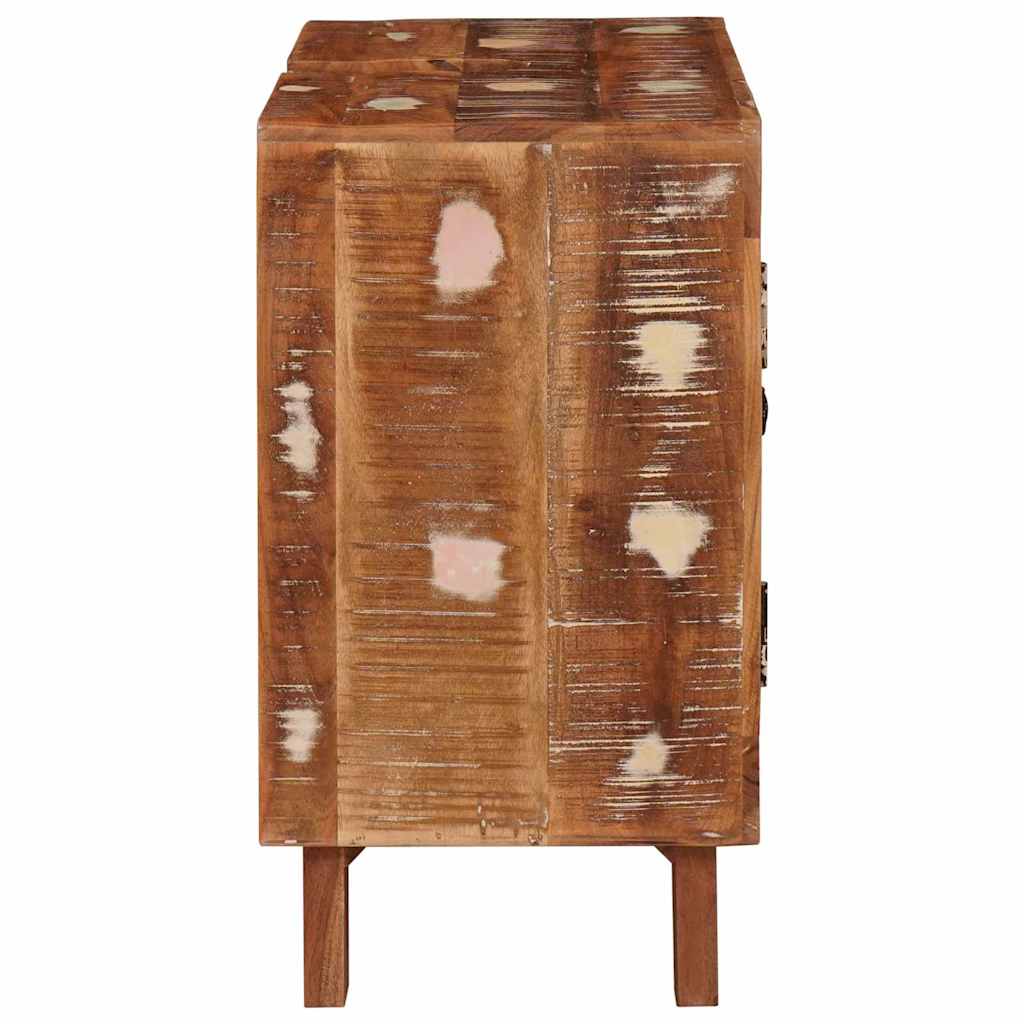 vidaXL Badezimmerschrank Massives Reclaimed Holz und Ingenieurholz