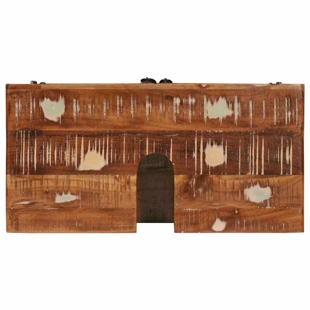 vidaXL Badezimmerschrank Massives Reclaimed Holz und Ingenieurholz