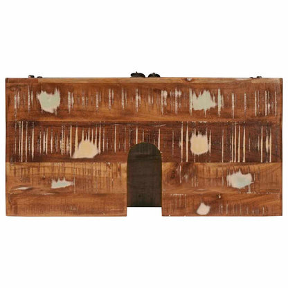 vidaXL Badezimmerschrank Massives Reclaimed Holz und Ingenieurholz